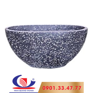 Chậu cây đá mài