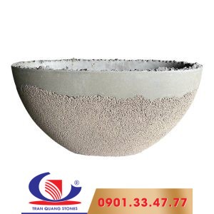 Chậu cây đá rửa
